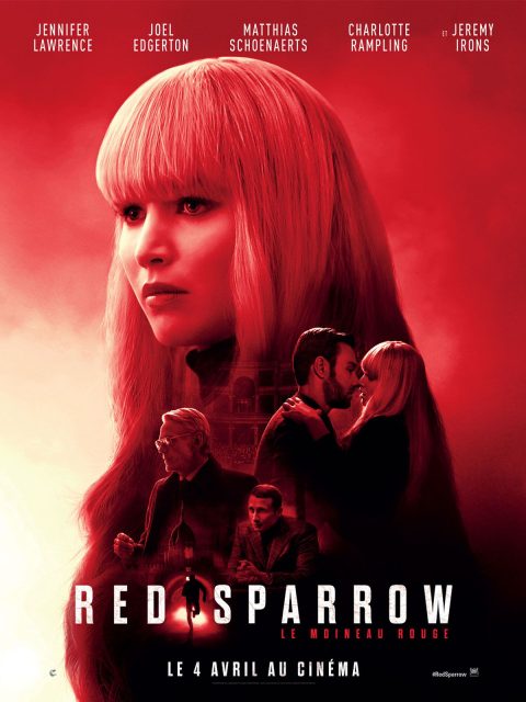 Red Sparrow. 1 Affiche Poster red sparrow disney 20th century fox