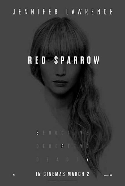 Red Sparrow - Photos et affiches. 9 Affiche Poster red sparrow disney 20th century fox