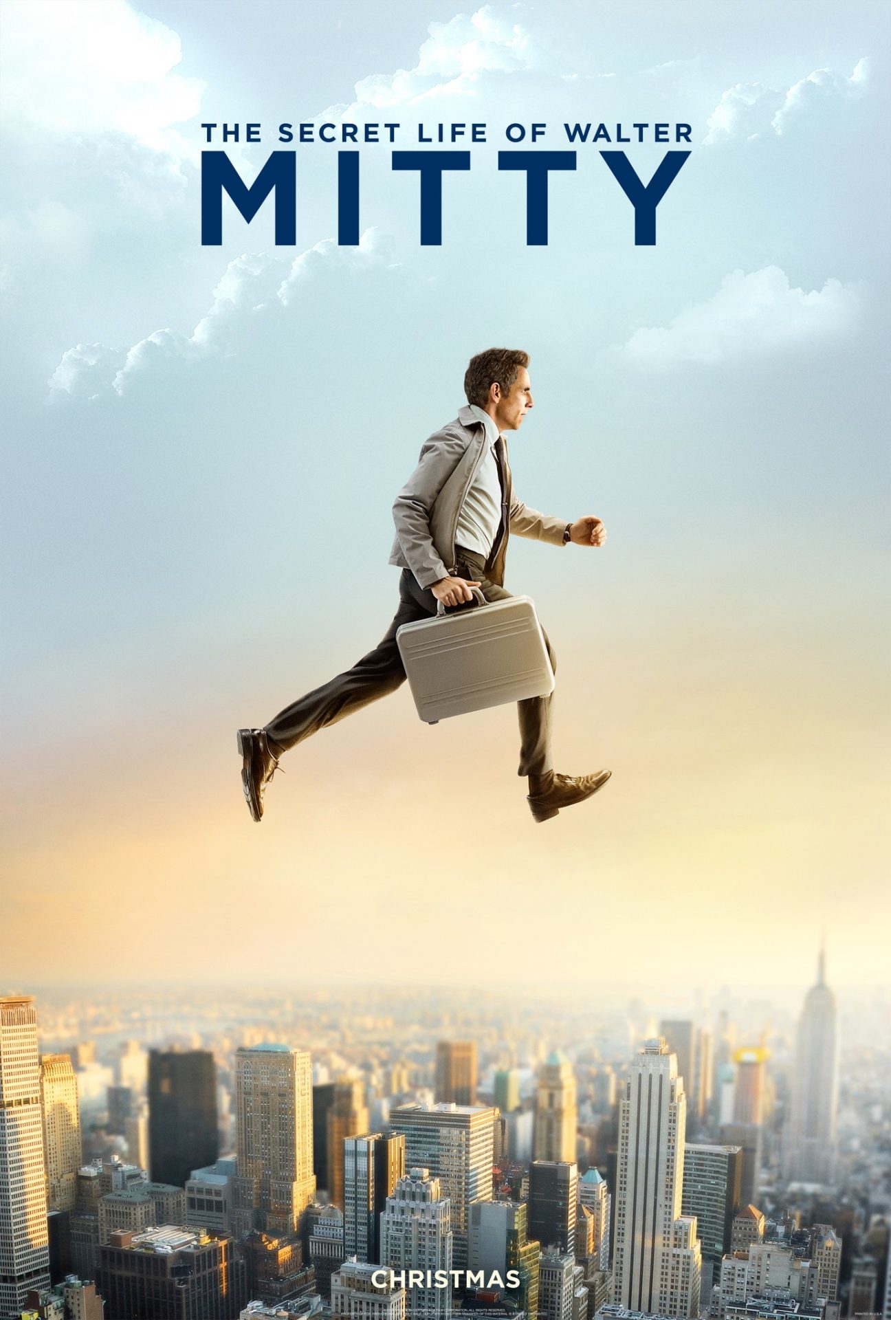 Affiche Poster vie rêvée secret life walter mitty disney 20th century fox