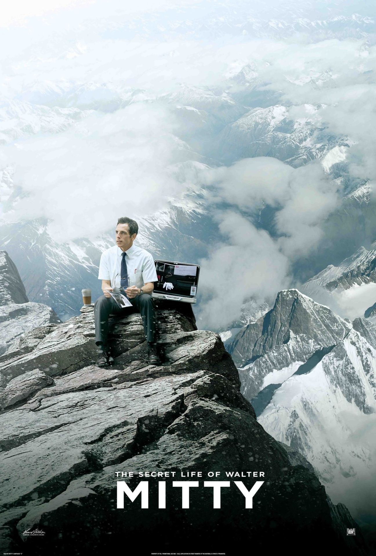 Affiche Poster vie rêvée secret life walter mitty disney 20th century fox