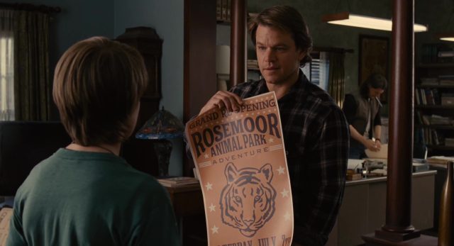 Matt Damon et Scarlett Johansson dans Nouveau départ We bought a zoo 2011