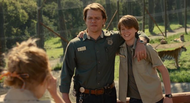 Matt Damon et Scarlett Johansson dans Nouveau départ We bought a zoo 2011
