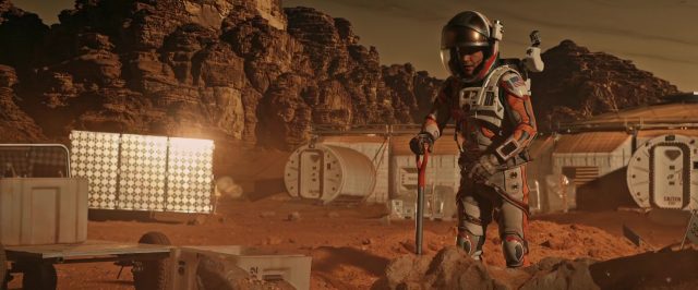 Matt Damon Jessica Chastain et Jeff Daniels dans Seul sur Mars The Martian 2015