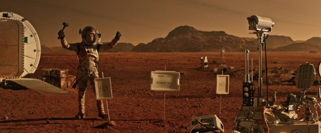 Matt Damon Jessica Chastain et Jeff Daniels dans Seul sur Mars The Martian 2015