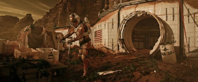 Matt Damon Jessica Chastain et Jeff Daniels dans Seul sur Mars The Martian 2015