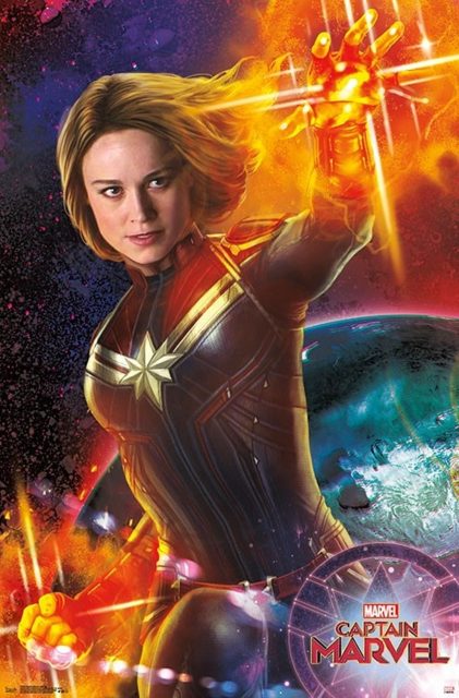 Captain Marvel - Photos et affiches. 11 Affiche Poster captain marvel disney marvel