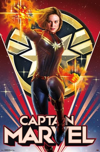 Captain Marvel - Photos et affiches. 10 Affiche Poster captain marvel disney marvel