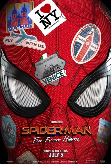 Spider-Man : Far from home - Photos et affiches. 2 Affiche Poster Spider-Man far from home DIsney Marvel