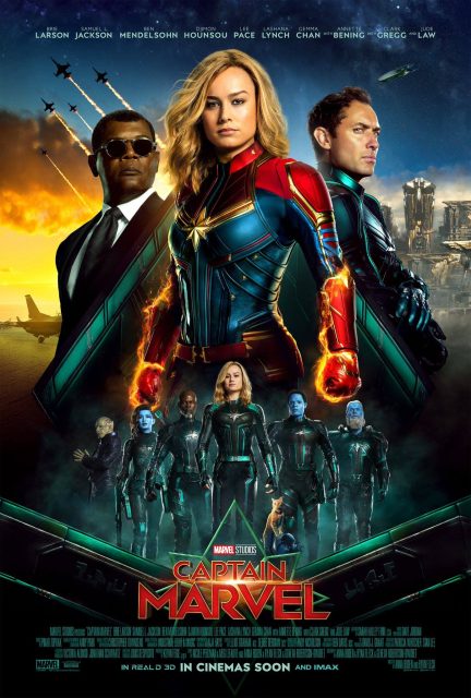 Captain Marvel - Photos et affiches. 5 Affiche Poster Captain Marvel disney