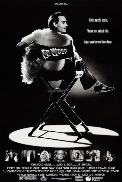 Affiche Poster de Ed Wood avec Johnny Depp 1994