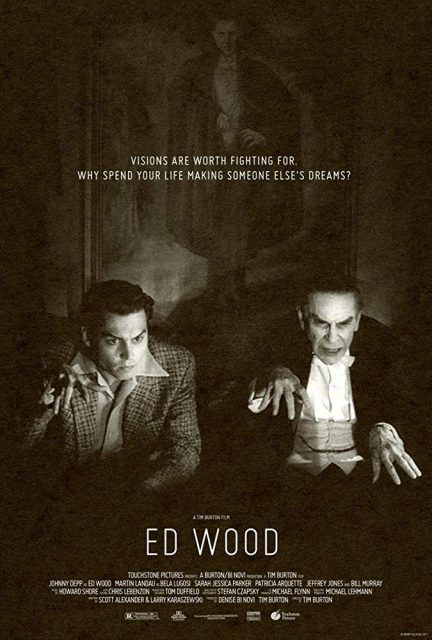 Affiche Poster de Ed Wood avec Johnny Depp 1994