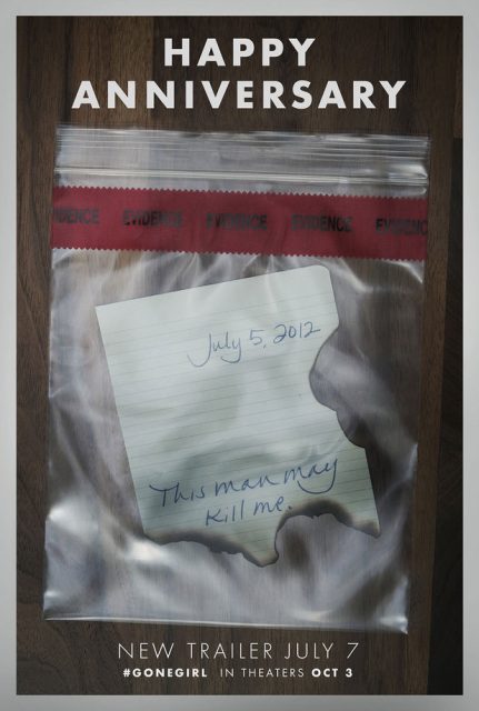 Gone Girl - Photos et affiches. 12 Affiche Poster Gone Girl disney 20th century fox