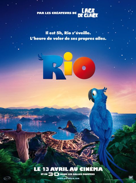 Rio. 9 Affiche Poster rio disney fox blue sky