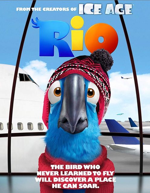 Rio. 13 Affiche Poster rio disney fox blue sky