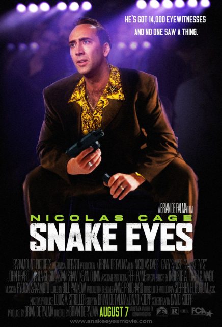 Affiche Poster snake eyes disney touchstone