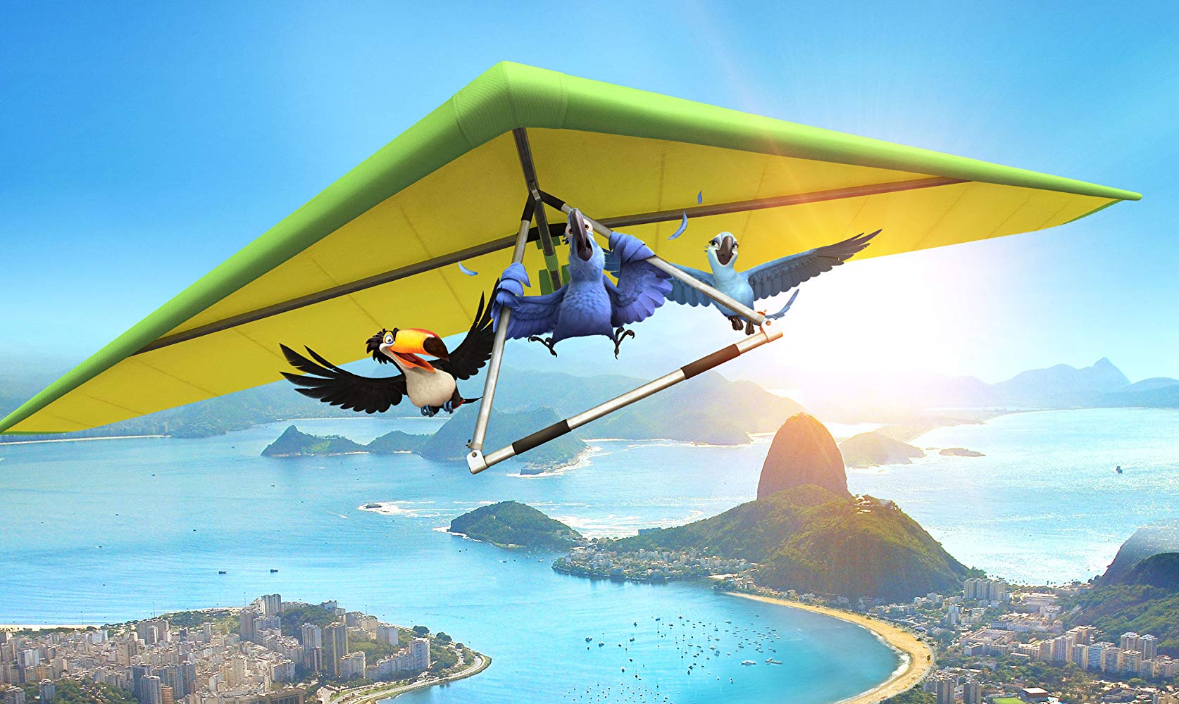 Image rio disney fox blue sky