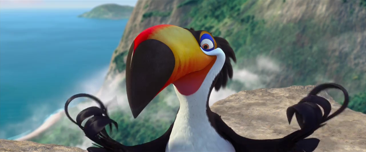 Image rio disney fox blue sky
