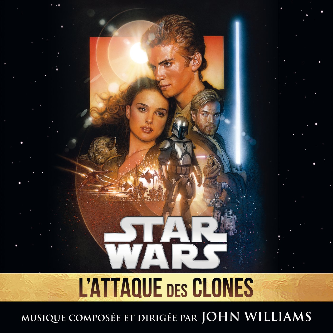 La bande originale de Star Wars : Episode II – L’attaque des clones. 1 bande originale sountrack ost score star wars attaques clones attack disney lucasfilm