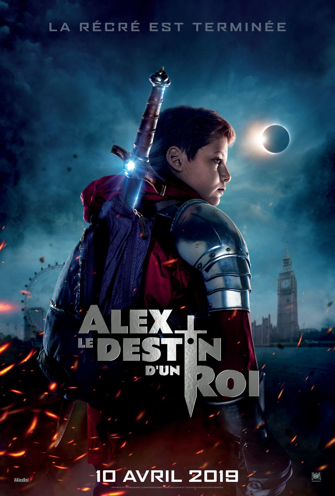 Alex, le destin d'un roi - Photos et affiches. 3 Affiche Poster alex destin roi Kid Who Would King disney 20th century fox