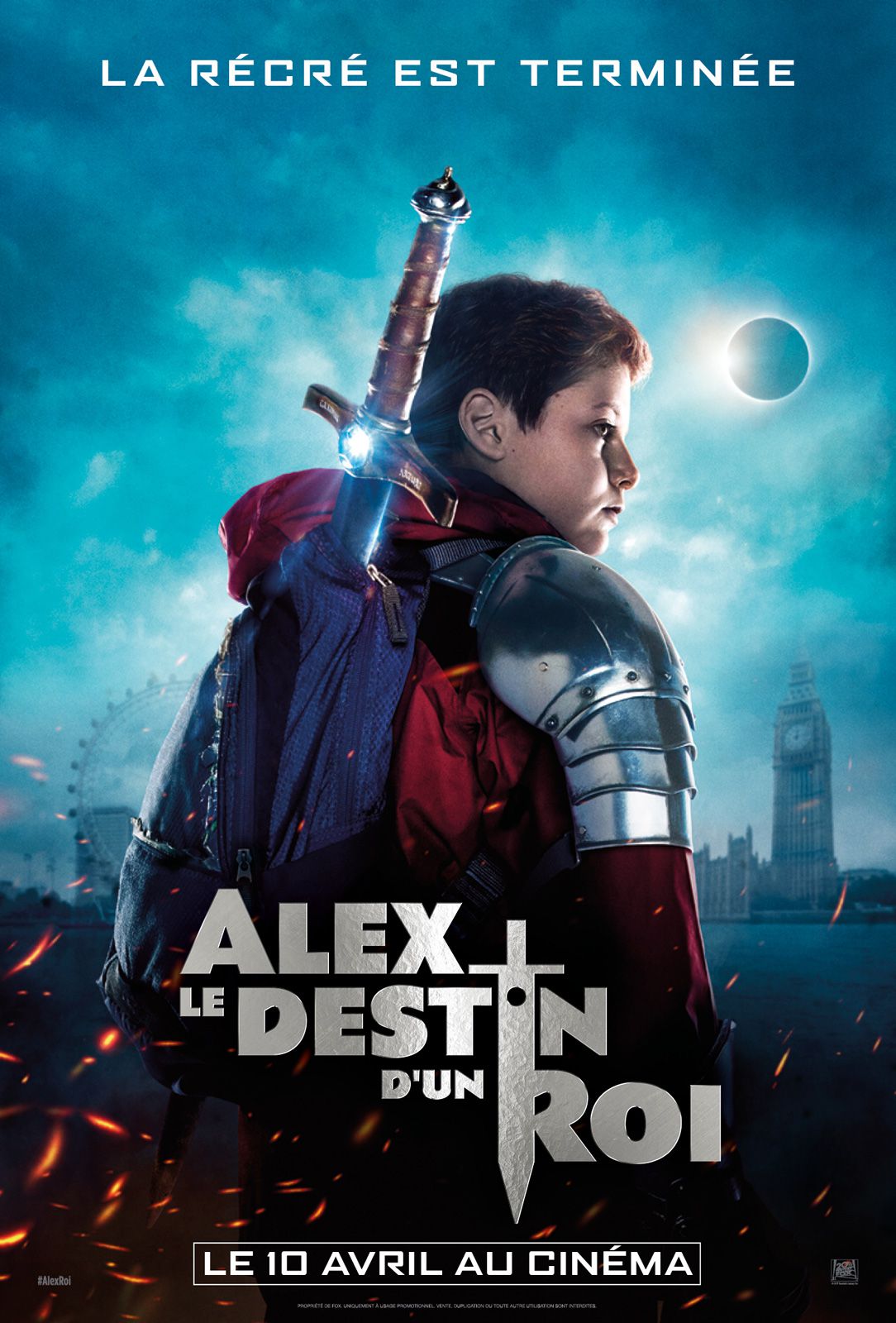 Alex, le destin d'un roi - Photos et affiches. 2 Affiche Poster alex destin roi Kid Who Would King disney 20th century fox