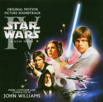 La bande originale de Star Wars : Episode IV – Un nouvel espoir. 4 bande originale soundtrack ost score star wars nouvel espoir new hope