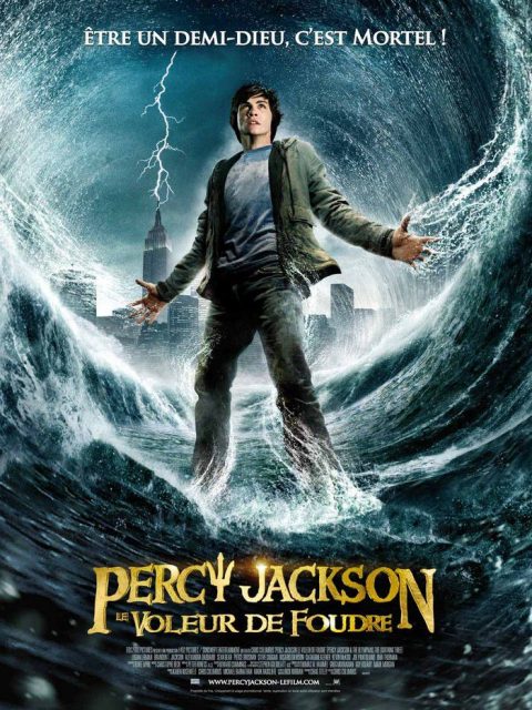 Percy Jackson : le voleur de foudre. 1 Affiche Poster percy jackson voleur foudre olympians lightning thief disney fox