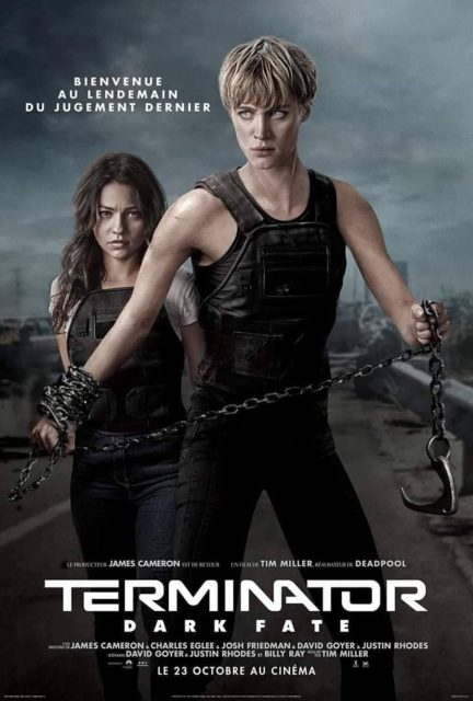 Terminator : dark fate - Photos et affiches. 6 Affiche Poster de Terminator Dark Fate avec Linda Hamilton et Arnold Schwarzenegger 2019
