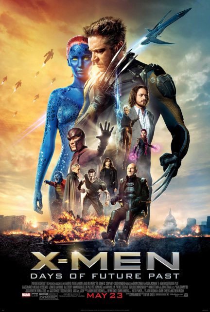 X-Men : days of future past - Photos et affiches. 3 Affiche Poster de X-Men : days of future past avec Hugh Jackman James McAvoy Michael Fassbender et Jennifer Lawrence 2014