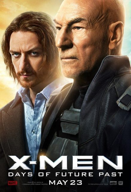 X-Men : days of future past - Photos et affiches. 12 Affiche Poster de X-Men : days of future past avec Hugh Jackman James McAvoy Michael Fassbender et Jennifer Lawrence 2014