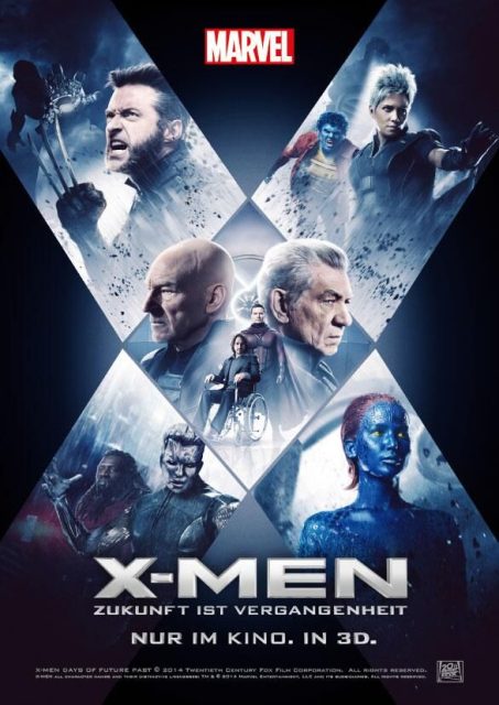 X-Men : days of future past - Photos et affiches. 21 Affiche Poster de X-Men : days of future past avec Hugh Jackman James McAvoy Michael Fassbender et Jennifer Lawrence 2014