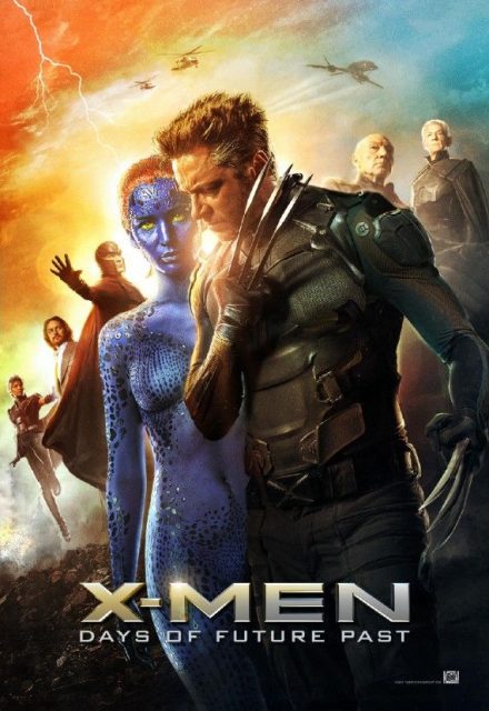 X-Men : days of future past - Photos et affiches. 16 Affiche Poster de X-Men : days of future past avec Hugh Jackman James McAvoy Michael Fassbender et Jennifer Lawrence 2014