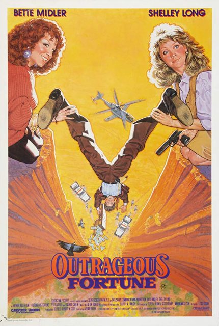 Affiche Poster chance pas croyable Outrageous Fortune disney touchstone