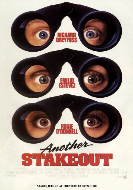 Affiche Poster indiscrétion assurée another stakeout disney touchstone
