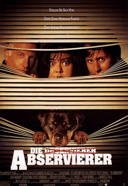 Affiche Poster indiscrétion assurée another stakeout disney touchstone
