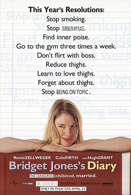 Affiche Poster journal bridget jones diary disney miramax