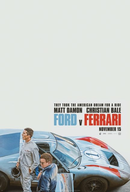 Affiche Poster le mans 66 ford ferrari disney fox