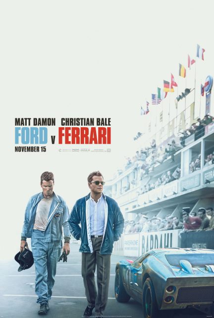 Affiche Poster de Le Mans 66 Ford v. Ferrari avec Matt Damon et Christian Bale 2021
