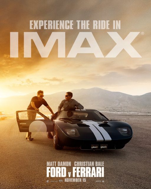 Affiche Poster le mans 66 ford ferrari disney fox