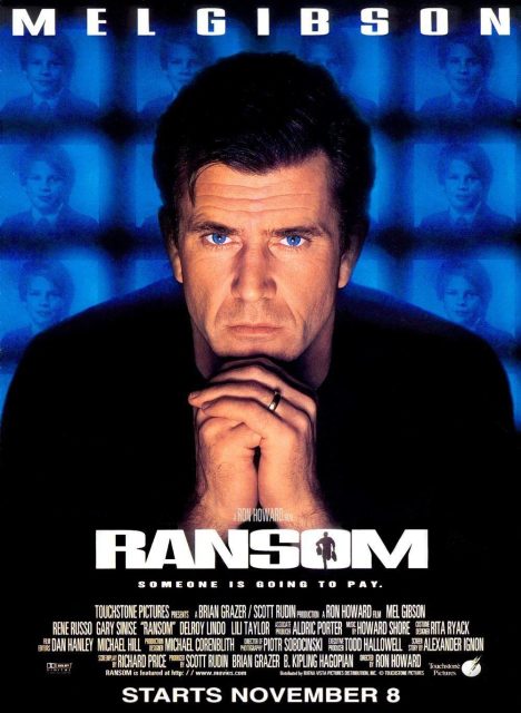 Affiche Poster rançon ransom disney touchstone