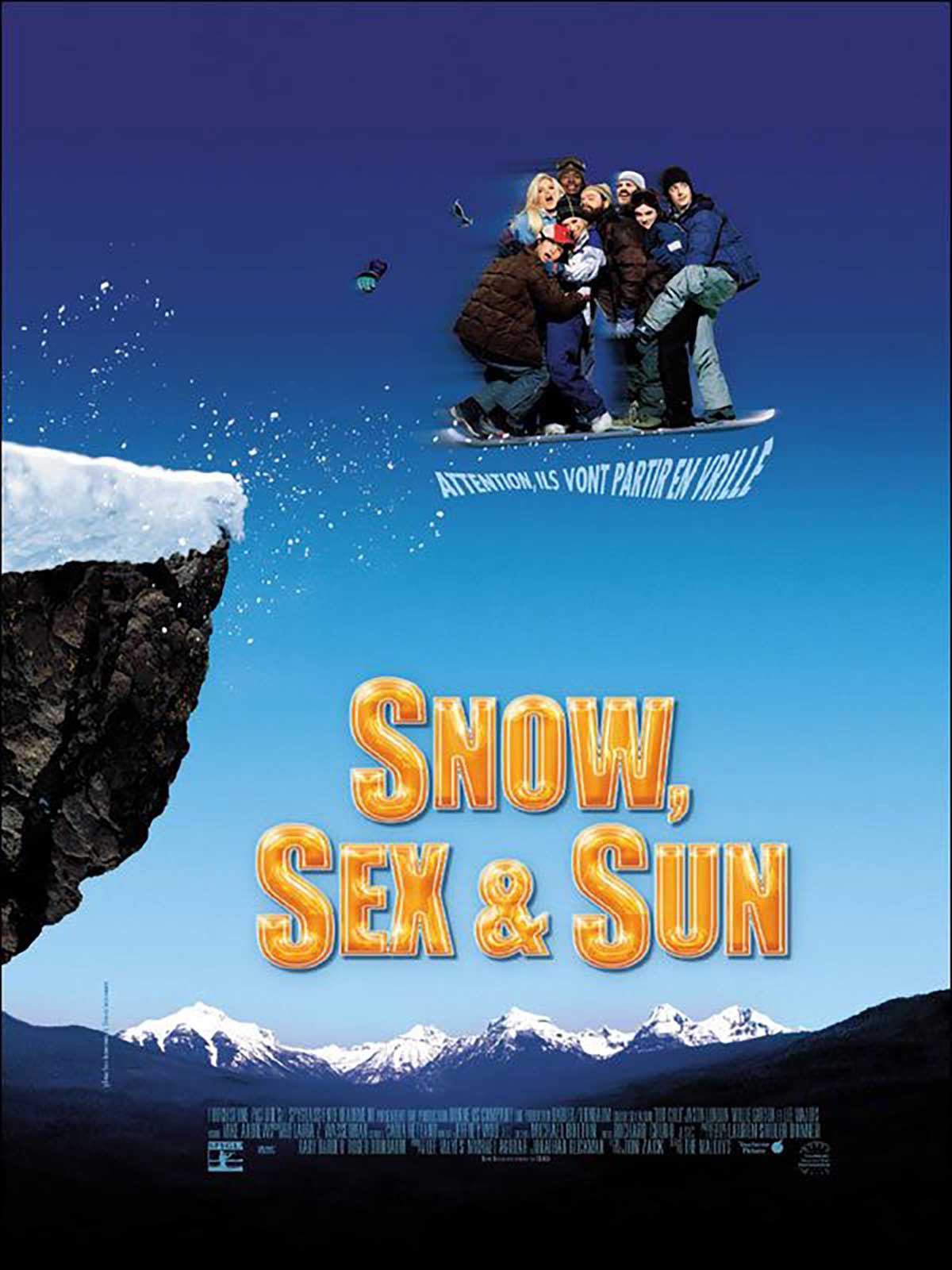 Affiche Poster snow sex sun out cold disney touchstone