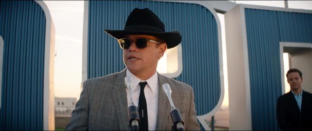 Matt Damon et Christian Bale dans Le Mans 66 Ford v. Ferrari 2021