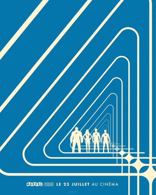 Les 4 Fantastiques : premiers pas - Photos et affiches. 3 Affiche Poster Les 4 Fantastiques : premiers pas Fantastic Four : first steps avec Pedro Pascal et Vanessa Kirby 2025