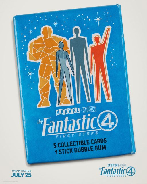 Les 4 Fantastiques : premiers pas - Photos et affiches. 17 Affiche Poster Les 4 Fantastiques : premiers pas Fantastic Four : first steps avec Pedro Pascal et Vanessa Kirby 2025
