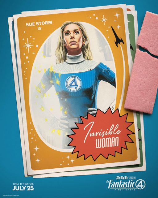 Les 4 Fantastiques : premiers pas - Photos et affiches. 29 Affiche Poster Les 4 Fantastiques : premiers pas Fantastic Four : first steps avec Pedro Pascal et Vanessa Kirby 2025