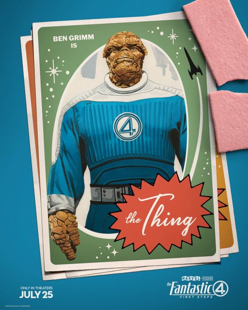 Les 4 Fantastiques : premiers pas - Photos et affiches. 30 Affiche Poster Les 4 Fantastiques : premiers pas Fantastic Four : first steps avec Pedro Pascal et Vanessa Kirby 2025