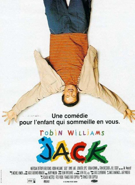 Jack - Streaming. 1 Affiche Poster de Jack avec Robin Williams 1996