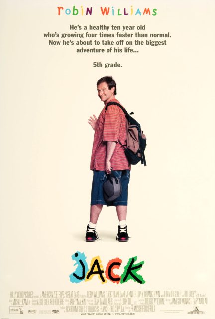 Affiche Poster de Jack avec Robin Williams 1996