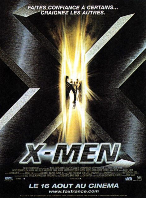 X-Men - Photos et affiches. 2 Affiche Poster de X-Men avec Hugh Jackman Patrick Stewart et Ian McKellen 2000