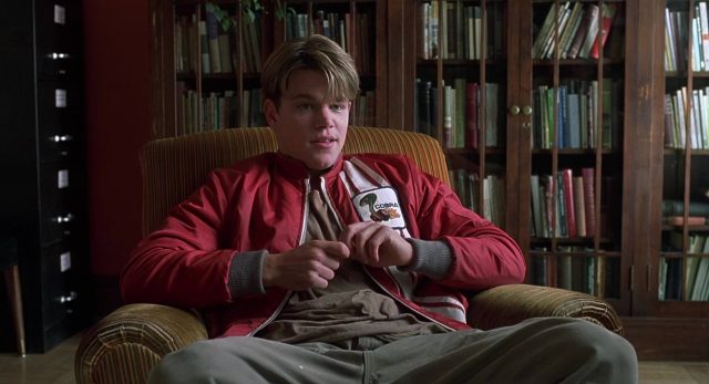 Robin Williams et Matt Damon dans Will Hunting 1997