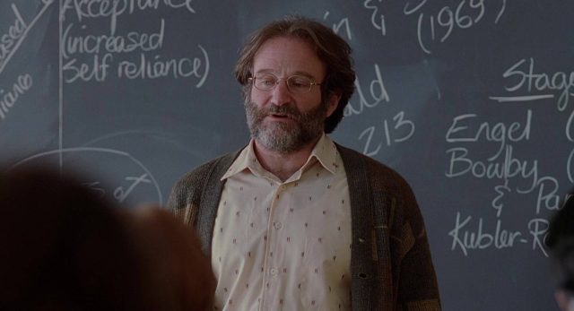 Robin Williams et Matt Damon dans Will Hunting 1997